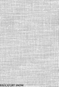 Brockport Snow by Norbar Designer Fabric SHEER PASSION 100% POLYESTER TURKEY 118" - Swanky Fabrics -
