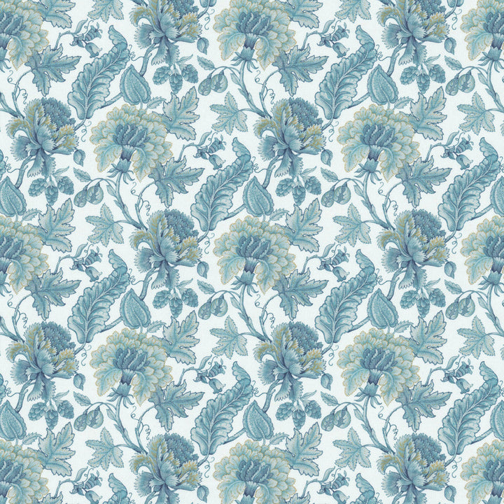 Brooke 1 Starlight by Stout Fabric Stout Fabric Brooke 1 StarlightFabric RAINBOW LIBRARY POWDER/WEDGEWOOD 90%COT 10%LIN SPAIN </p><p>Repeat: H: 12.375, V: 6.750 55 in - Fabric Carolina -