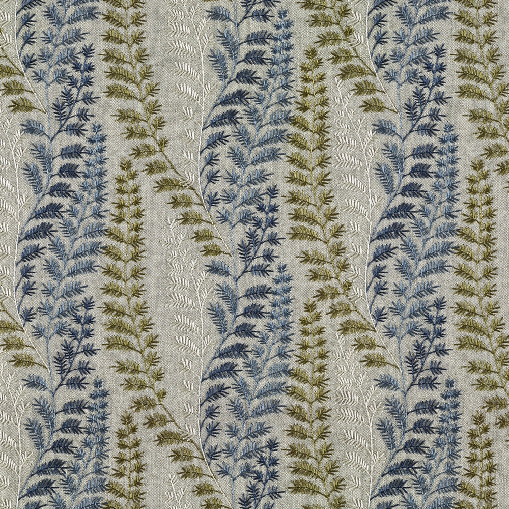 Brookline Forest by Magnolia Designer Fabric - 20% Linen, 45% Viscose, 35% Polyester China Horizontal: 15.7 and Vertical: 11 51 - Swanky Fabrics -