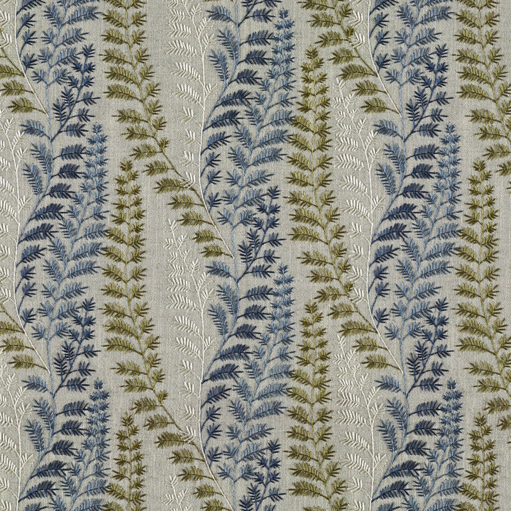Brookline Forest by Magnolia Designer Fabric - 20% Linen, 45% Viscose, 35% Polyester China Horizontal: 15.7 and Vertical: 11 51 - Swanky Fabrics -