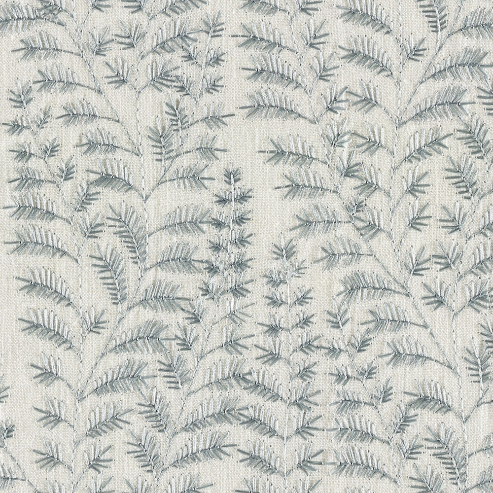 Brookline Ice by Magnolia Designer Fabric - 20% Linen, 45% Viscose, 35% Polyester China Horizontal: 15.7 and Vertical: 11 51 - Swanky Fabrics -
