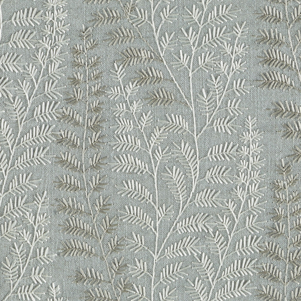 Brookline Seapearl by Magnolia Designer Fabric - 20% Linen, 45% Viscose, 35% Polyester China Horizontal: 15.7 and Vertical: 11 51 - Swanky Fabrics -