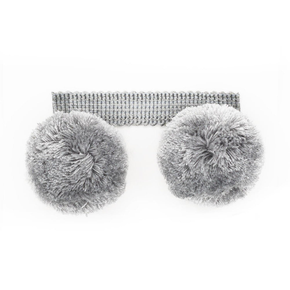 Bubble Tassel Fringe 4 Slate by Stout Designer Trim SMALL WONDERS TRIM 94%ACR 6%SVI CHINA Horizontal: 2.750 and Vertical: 0.000 2.75 in - Swanky Fabrics -