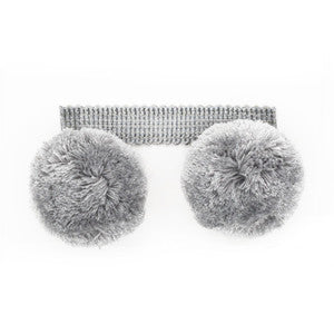 Stout Trim Bubble Tassel Fringe 4 Slate