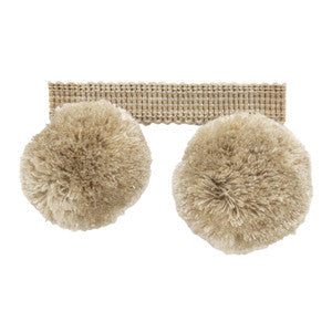 Stout Trim Bubble Tassel Fringe 7 Taupe