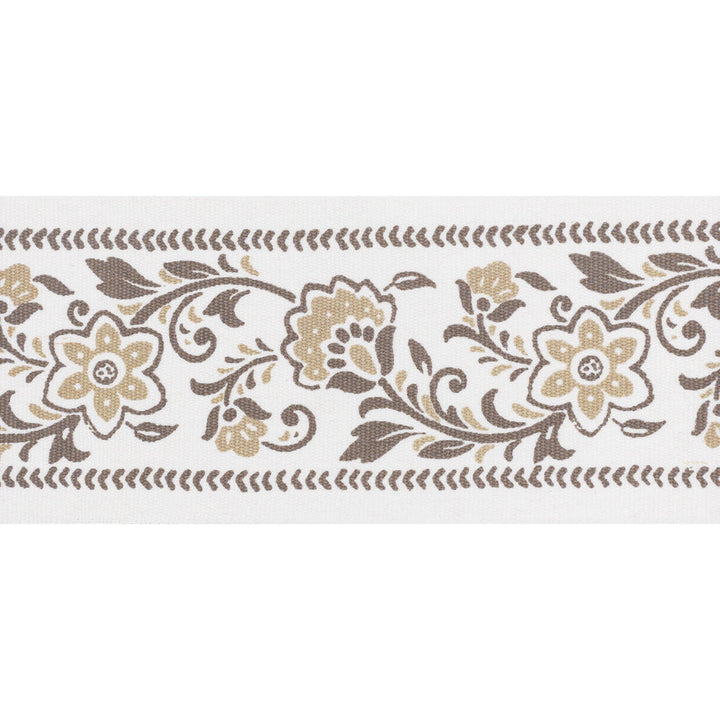 Buford Tape 7 Chestnut by Stout Designer Trim NATURAL BEAUTY TRIM 100%COT INDIA FLAME RETARDANT-N.F.P.A. 701 SMALL SCALE Horizontal: 4.000 and Vertical: 5.750 4 in - Swanky Fabrics -