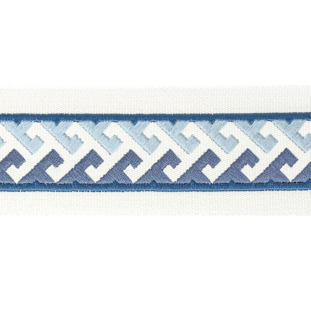 Burgess Tape 2 Denim by Stout Designer Trim STITCHED UP TRIM 100%COT %BEMB INDIA MARTINDALE WEAR TEST (18 000 CIRCULAR RUBS) Horizontal: 0.750 and Vertical: 0.750 2.5 in - Swanky Fabrics -