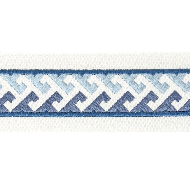 Burgess Tape 2 Denim by Stout Trim Stout Trim Burgess Tape 2 DenimTrim STITCHED UP TRIM INDIA </p><p>Repeat: H: 0.750, V: 0.750 2.5 in - Fabric Carolina -