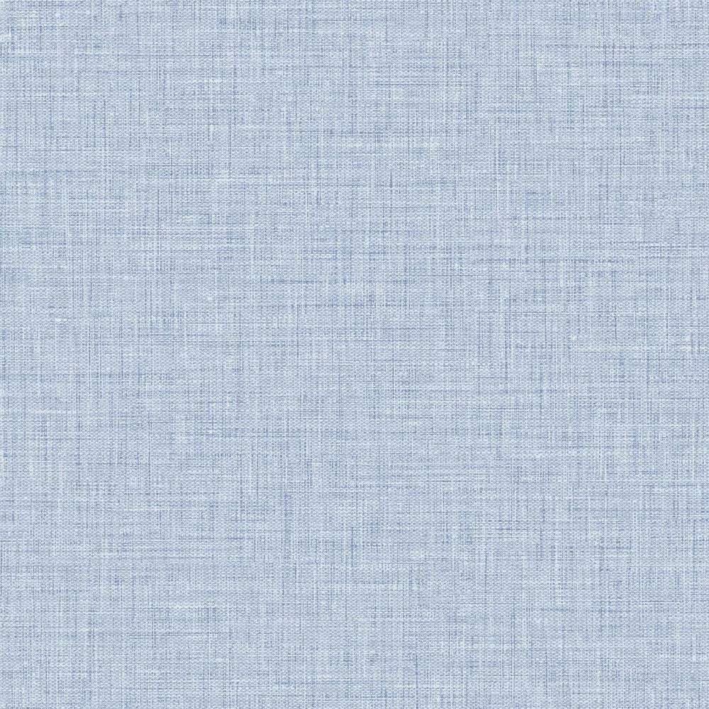 Easy Linen Sky Blue BV30212 by Seabrook Designs Designer Wallpaper