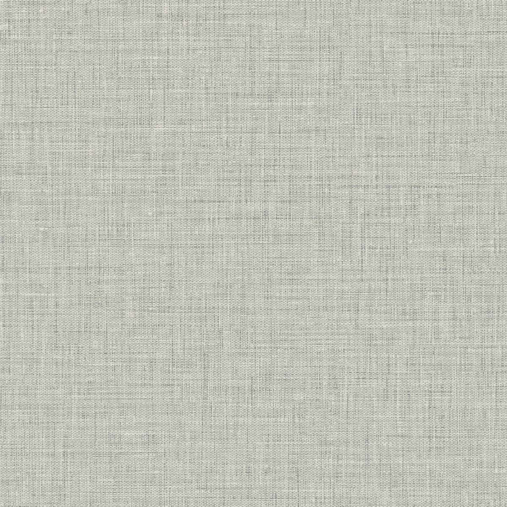 Easy Linen Fog Gray BV30218 by Seabrook Designs Designer Wallpaper