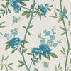 G P & J Baker Wallpaper Peony & Blossom Indigo/Teal