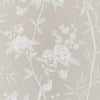 G P & J Baker Wallpaper Peony & Blossom Soft Grey