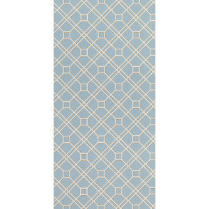 G P & J Baker Wallpaper Langdale Trellis Soft Blue