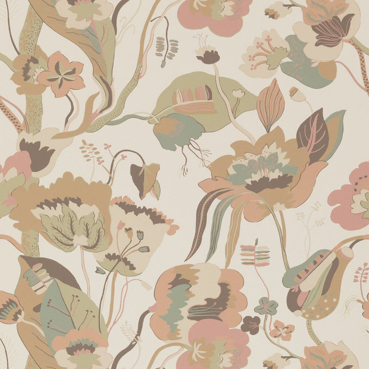 California Vintage by G P & J Baker Wallcovering G P & J Baker Wallcovering California VintageWallcovering SIGNATURE NON WOVEN - 100% United Kingdom </p><p>Repeat: H: 26.989, V: 24.034 26.989 - Fabric Carolina -