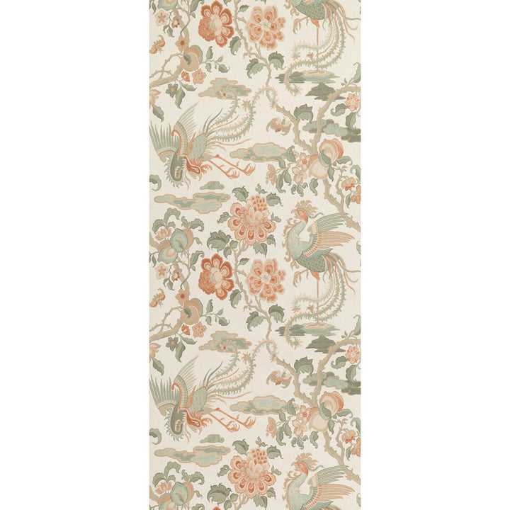 Chifu Blush by G P & J Baker Designer Wallcovering SIGNATURE II WALLPAPERS NON WOVEN - 100% United Kingdom Horizontal: 20.488 and Vertical: 24.034 20.488 - Swanky Fabrics -