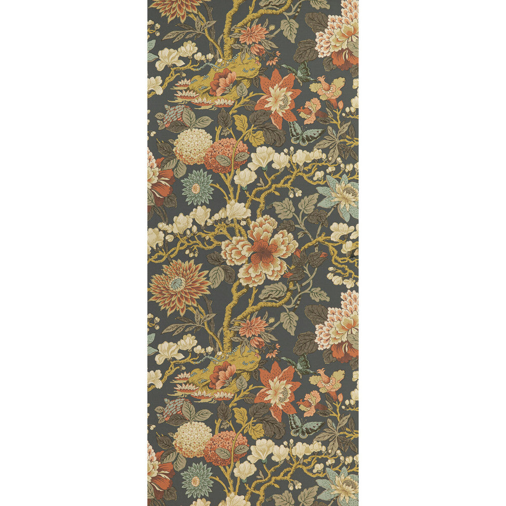Magnolia Spice by G P & J Baker Designer Wallcovering SIGNATURE II WALLPAPERS PAPER - 100% United Kingdom - Horizontal: 27.58 and Vertical: 37.627 27.58 - Swanky Fabrics -
