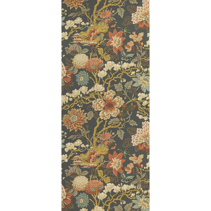 Magnolia Spice by G P & J Baker Designer Wallcovering SIGNATURE II WALLPAPERS NON WOVEN - 100% United Kingdom Horizontal: 27.58 and Vertical: 37.627 27.58 - Swanky Fabrics -