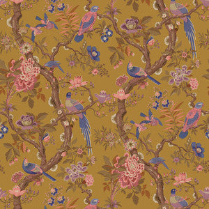 G P & J Baker Wallpaper Eltham Ochre