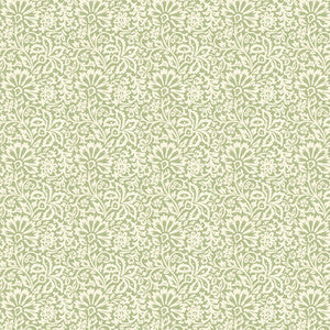 G P & J Baker Wallpaper Flora Green