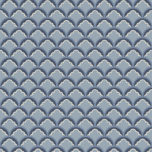 G P & J Baker Wallpaper Mount Temple Small Blue