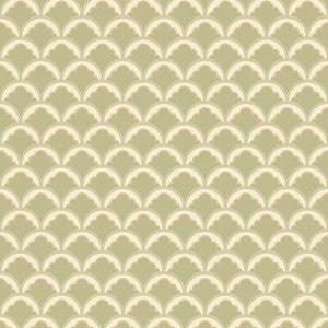 G P & J Baker Wallpaper Mount Temple Small Sage