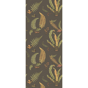 G P & J Baker Wallpaper Ferns Black