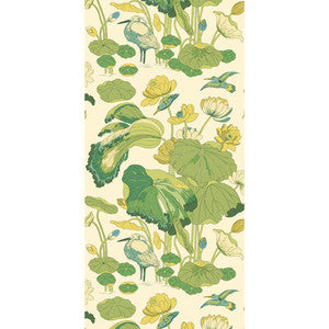 G P & J Baker Wallpaper Nympheus Emerald