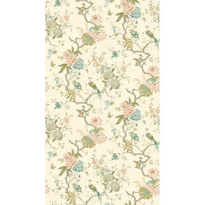 G P & J Baker Wallpaper Oriental Bird Antique BW45128.6.0