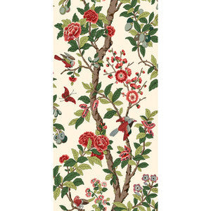 G P & J Baker Wallpaper Eldon Red/Green BW45129.5.0