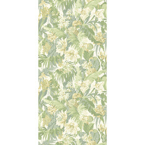 G P & J Baker Wallpaper Tropical Floral Soft Green BW45132.4.0