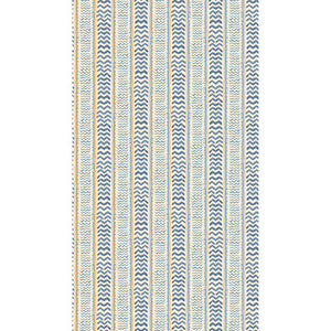 G P & J Baker Wallpaper Wriggle Room Blue/Yellow BW45140.4.0