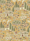 G P & J Baker Wallcovering Ochre