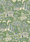 G P & J Baker Wallcovering Emerald