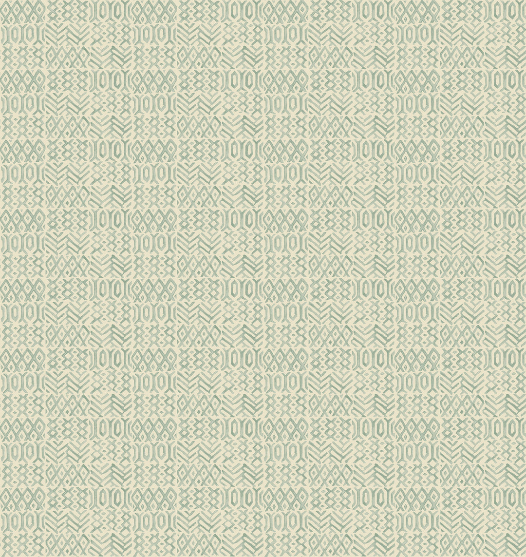 G P & J Baker Wallcovering Aqua