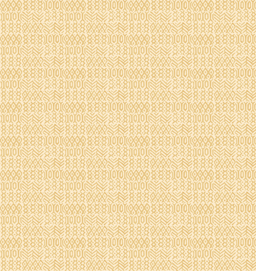 G P & J Baker Wallcovering Ochre