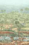 G P & J Baker Wallcovering Royal Green