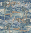 G P & J Baker Wallcovering Royal Blue