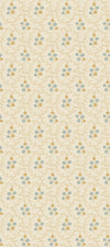 G P & J Baker Wallcovering Ochre/Blue