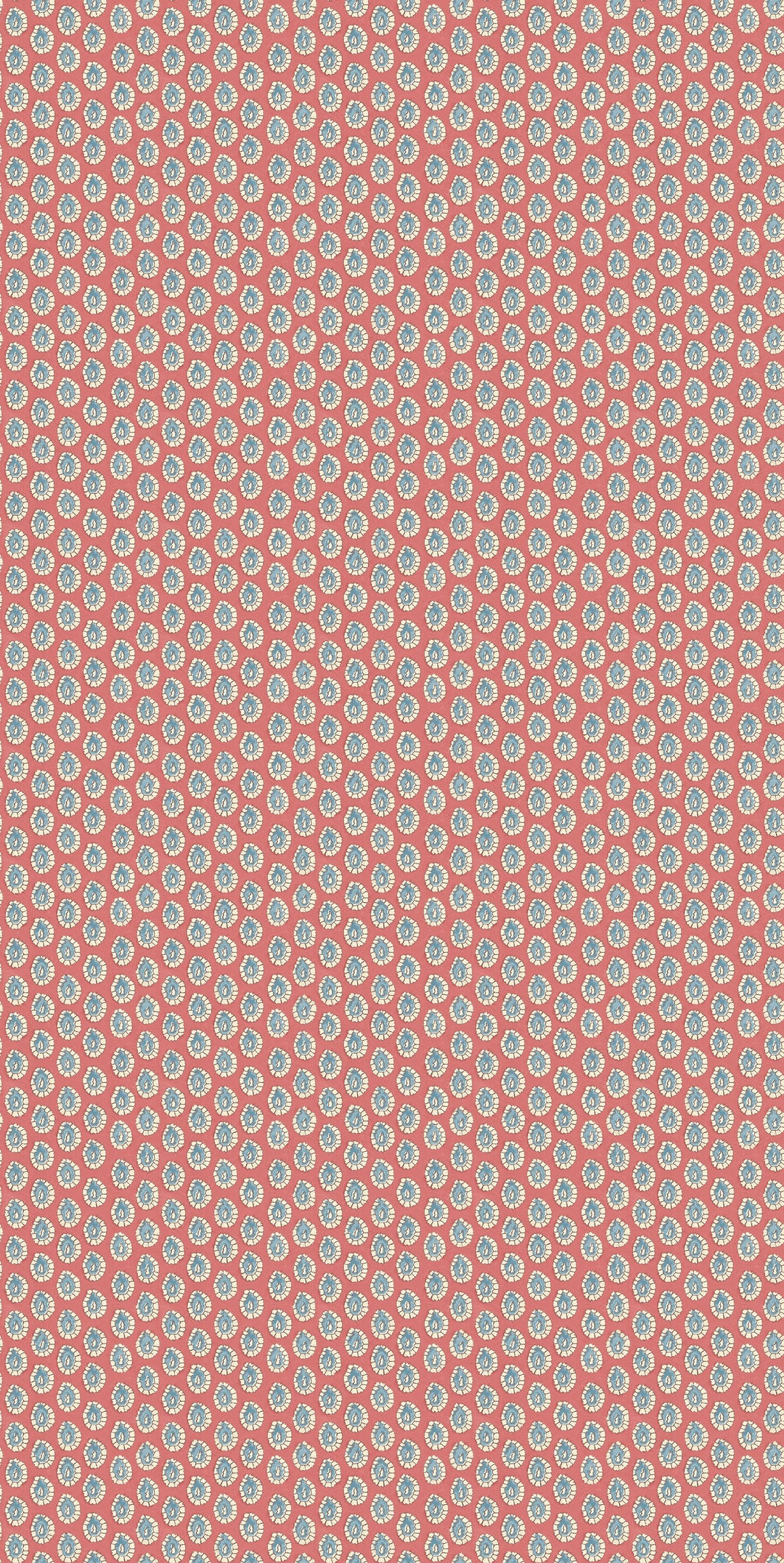 G P & J Baker Wallcovering Red/Blue