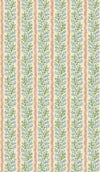 G P & J Baker Wallcovering Teal/Red