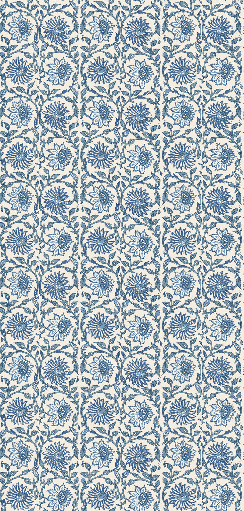 G P & J Baker Wallcovering Indigo