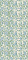 G P & J Baker Wallcovering Blue/Green