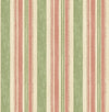 G P & J Baker Wallcovering Soft Red/Green