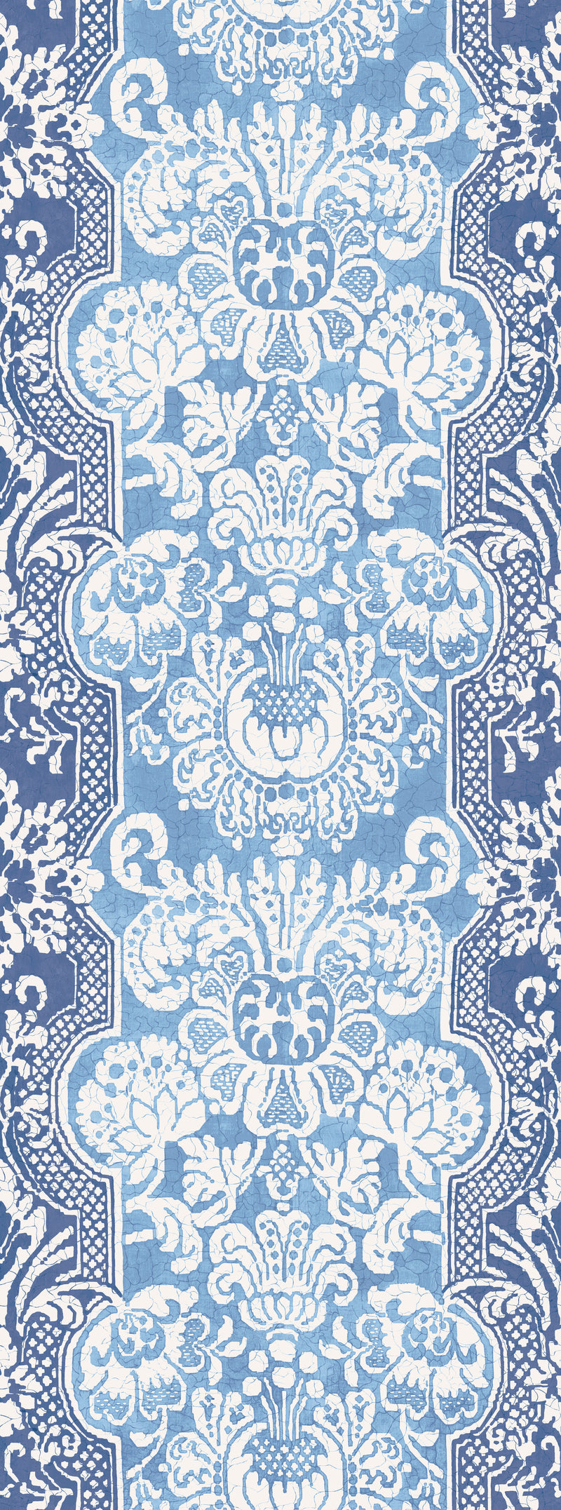G P & J Baker Wallcovering Blue