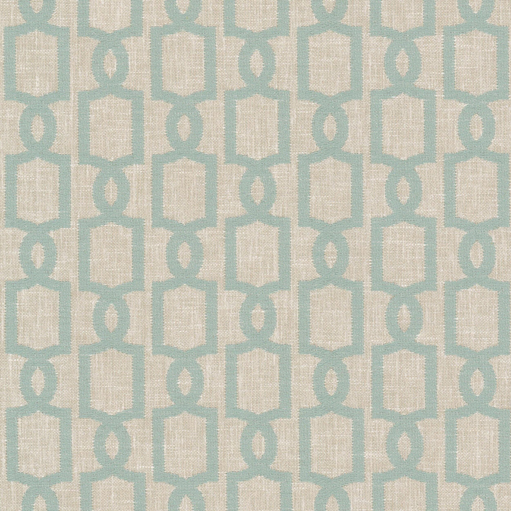 Byecroft 3 Seamist by Stout Fabric Stout Fabric Byecroft 3 SeamistFabric RAINBOW LIBRARY VAPOR/SEAGLASS 67%POL 33%COT INDIA </p><p>Repeat: H: 3.375, V: 3.000 54 in - Fabric Carolina -