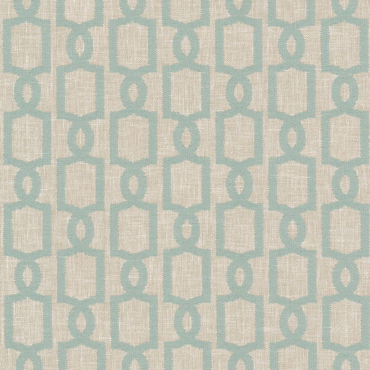 Byecroft 3 Seamist by Stout Fabric Stout Fabric Byecroft 3 SeamistFabric RAINBOW LIBRARY VAPOR/SEAGLASS 67%POL 33%COT INDIA </p><p>Repeat: H: 3.375, V: 3.000 54 in - Fabric Carolina -