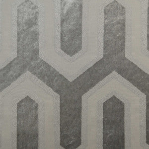 Europatex Fabric Baroque A Silver