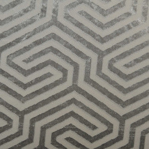 Europatex Fabric Baroque B Silver