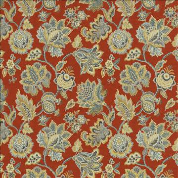 Kasmir Fabric Birmingham Crimson