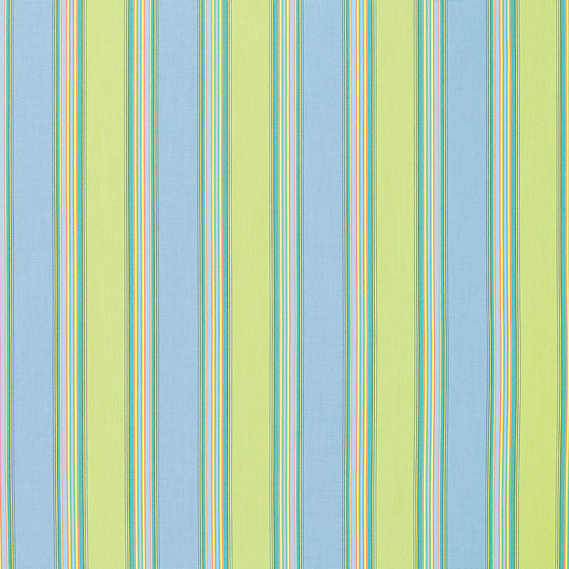 5602 Bravada Limelite by Sunbrella Designer Fabric Cushion Furniture Drapery Fabrics > Sunbrella Stripes 100% Acrylic USA or Imported 6.8" 54" - Swanky Fabrics -